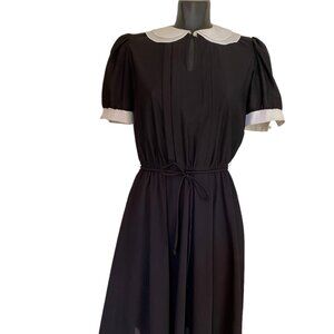 Vintage "Wednesday Addams" type dress - Size S/M